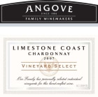 Angove Family Winemakers Limestone Coast Vineyard Select Chardonnay 2007  Front Label