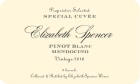 Elizabeth Spencer Special Cuvee Pinot Blanc 2016  Front Label