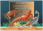 Dopff & Irion Crustaces 2018  Front Label