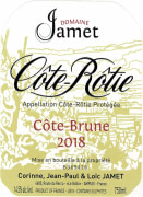 Domaine Jamet Cote Brune Cote Rotie 2018  Front Label