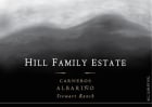 Hill Family Estate Albarino 2018 Front Label