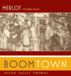 Boomtown by Dusted Valley Merlot 2011  Front Label