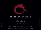 Brooks Rastaban Pinot Noir 2015 Front Label