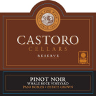 Castoro Cellars Whale Rock Vineyard Pinot Noir 2022  Front Label