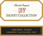 Beaulieu Vineyard Signet Collection Cabernet Sauvignon 2009 Front Label
