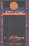 M. Chapoutier Terra Vinya 2001  Front Label