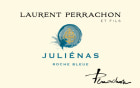 Laurent Perrachon et Fils Julienas Roche Bleue 2021  Front Label