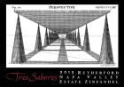 Tres Sabores Perspective Zinfandel 2015  Front Label