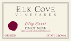 Elk Cove Clay Court Pinot Noir 2021  Front Label