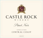 Castle Rock Central Coast Pinot Noir 2022  Front Label