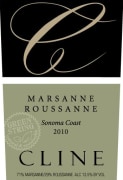 Cline Marsanne Roussanne 2010 Front Label