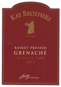 Kay Brothers Basket Pressed Grenache 2015 Front Label