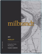 Milbrandt Traditions Merlot 2017  Front Label