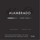 Santa Julia Alambrado Torrontes Pinot Grigio 2014  Front Label