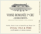 Domaine Dujac Vosne-Romanee Les Beaumonts Premier Cru 2012  Front Label