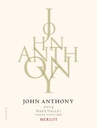 John Anthony Vineyards Napa Valley Merlot 2014  Front Label