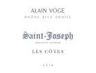 Alain Voge Les Cotes Saint Joseph 2016 Front Label