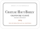 Chateau Haut-Bailly (6 Bottles in OWC) 2019  Front Label