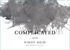 Complicated Pinot Noir 2016 Front Label