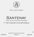 Jean-Claude Boisset Santenay Grand Clos Rousseau Premier Cru 2006  Front Label