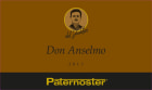 Paternoster Aglianico del Vulture Don Anselmo 2013 Front Label