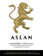 Aslan Maremma Toscana Vermentino 2020  Front Label