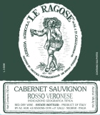 Le Ragose Veronese Cabernet Sauvignon Rosso 2012  Front Label