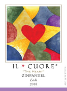 Il Cuore The Heart Zinfandel 2018  Front Label