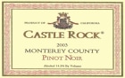 Castle Rock Monterey Pinot Noir 2003 Front Label