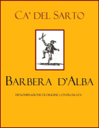 Ca' del Sarto Barbera d'Alba 2012  Front Label