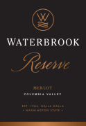 Waterbrook Reserve Merlot 2017  Front Label