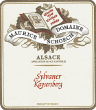 Maurice Schoech Sylvaner Kaysersberg 2021  Front Label