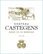 Chateau Castegens  2016  Front Label