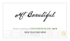 Mt. Beautiful Sauvignon Blanc 2019  Front Label