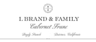 I. Brand & Family Wines Bayly Ranch Cabernet Franc 2015  Front Label