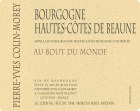 Pierre-Yves Colin-Morey Bourgogne Hautes Cotes de Beaune Blanc Bout de Monde 2021  Front Label