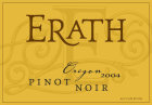 Erath Pinot Noir 2004  Front Label