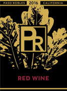 Bodegas Paso Robles PR Red Wine 2016  Front Label
