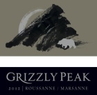 Grizzly Peak Winery Roussanne Marsanne 2012  Front Label