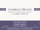 Domaine Anne Gros Chambolle-Musigny La Combe d'Orveau 2018  Front Label