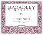 Broadley Willamette Valley Pinot Noir 2007  Front Label