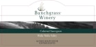 Bunchgrass Winery Cabernet Sauvignon 2008 Front Label