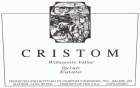 Cristom Estate Syrah 2006  Front Label