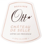 Domaines Ott Chateau de Selle Cotes de Provence Rose 2018  Front Label