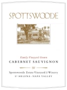 Spottswoode Cabernet Sauvignon 2008  Front Label