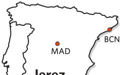 Bodegas Poniente Jerez Map Winery Image