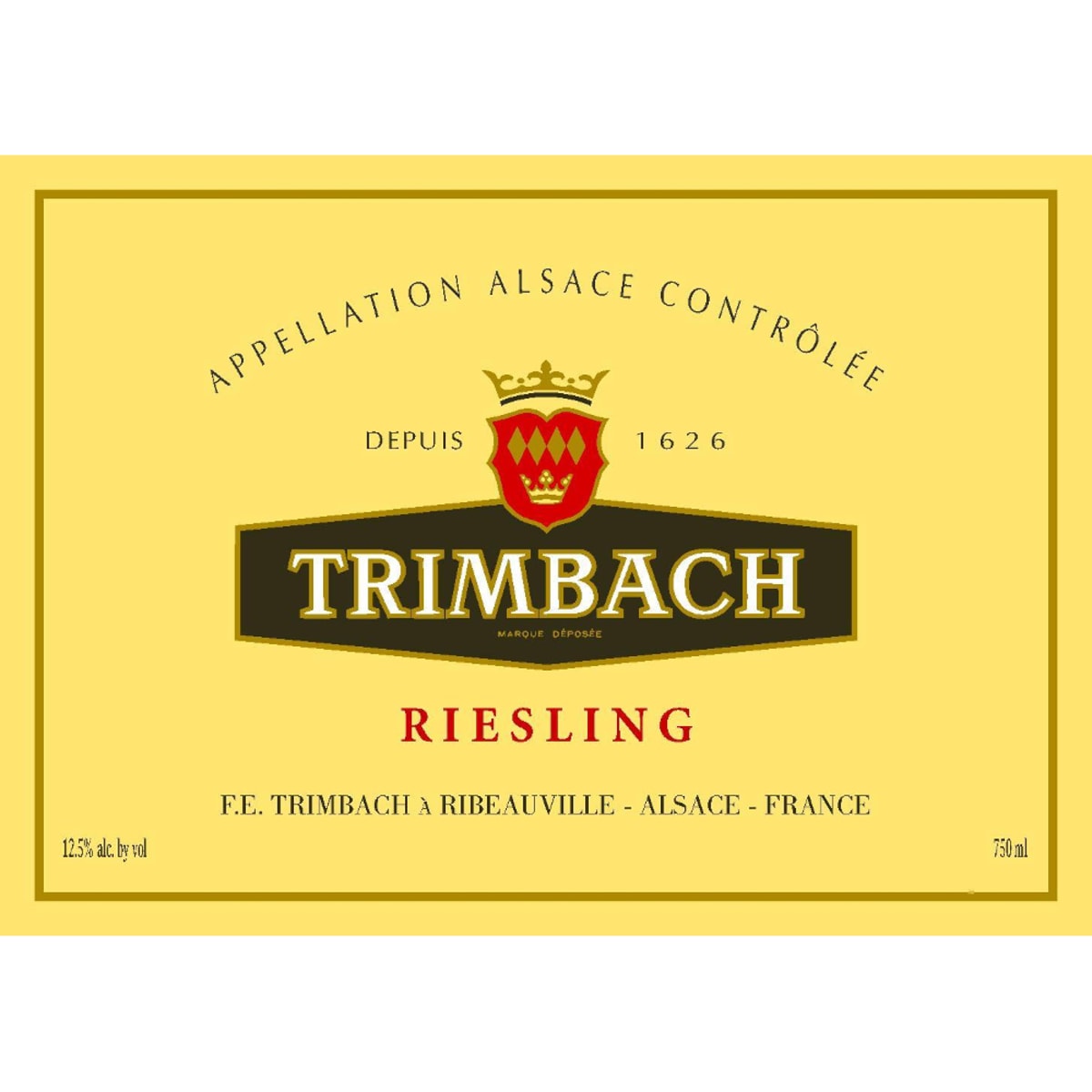 Trimbach Riesling 2007 Front Label