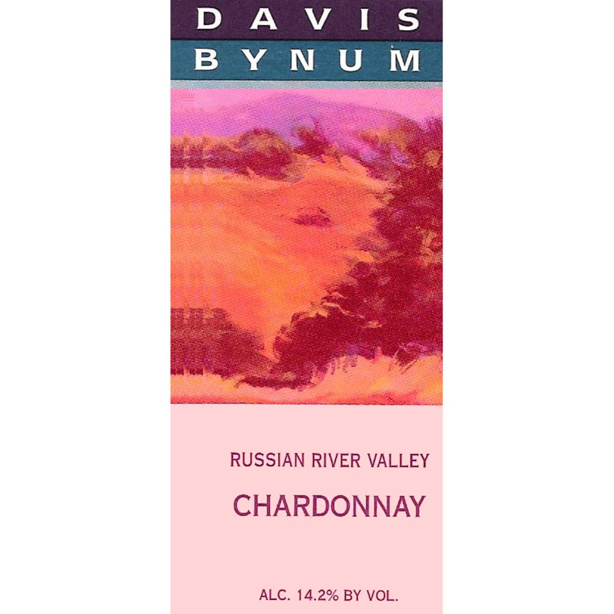 Davis Bynum Chardonnay 2006 Front Label