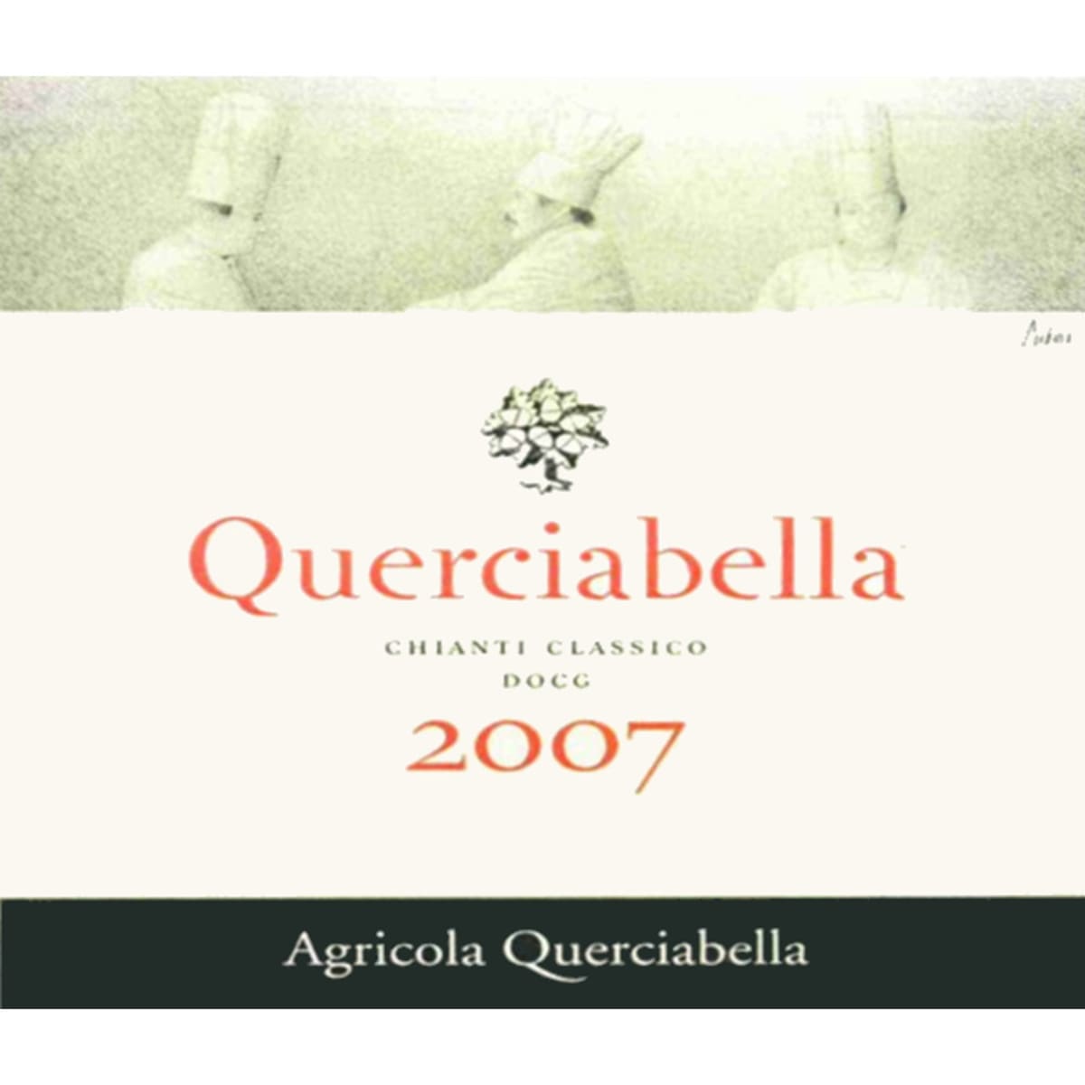 Querciabella Chianti Classico 2007 Front Label