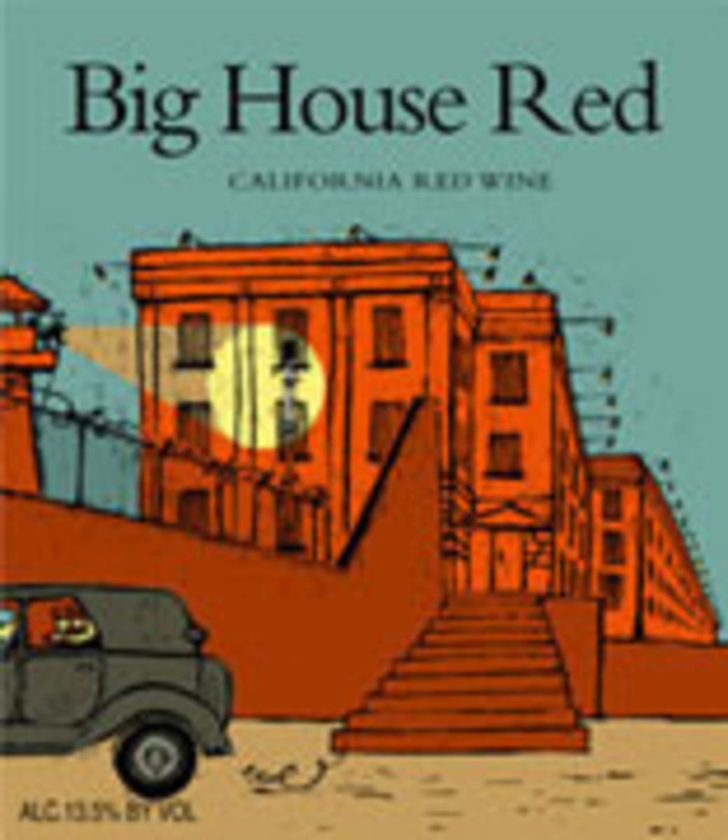 Big House Red Blend 2008 Front Label